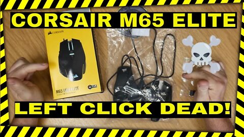 Corsair M65 RGB Elite Gaming Mouse. ⚠ LEFT CLICK REPAIR ⚠