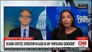 AOC Accuses Israel Of Intentionally Starving Palestinians