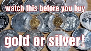 Top 10 things you MUST KNOW before you buy gold & silver! @Silver Oceans