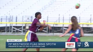 Fort Pierce Westwood flag football wins performance of the week