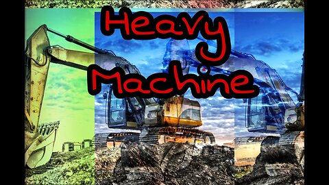 Heavy Machine On Mountains