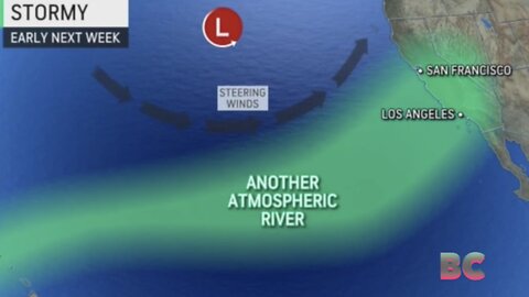 New atmospheric river poses life-threatening flood risk for California