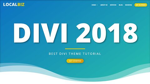 How to Make a WordPress Website 2018 - Divi Tutorial