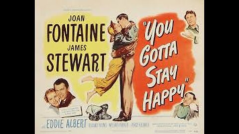James Stewart - You Gotta Stay Happy (1948) Ai Enhanced