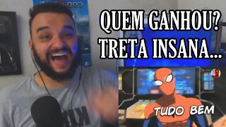 (REACT) Homem-Aranha VS. Deadpool | Duelo de Titãs ( 7 minutoz )