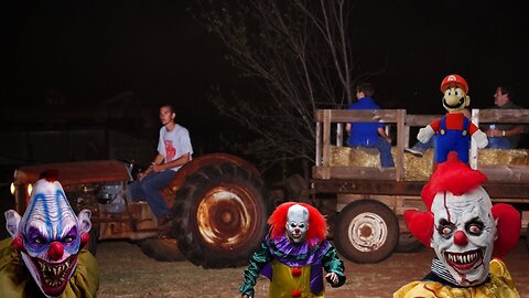 HHM Movie: hardheadmario Rides the Haunted Hayride (Very Scary!!!)