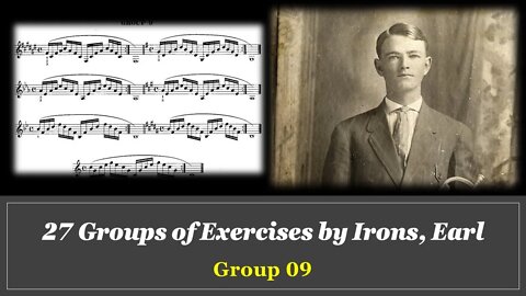 [TRUMPET LIP FLEXIBILITY] Breath Control and Flexibilities for Trumpet by (Earl IRONS) - GROUP 09
