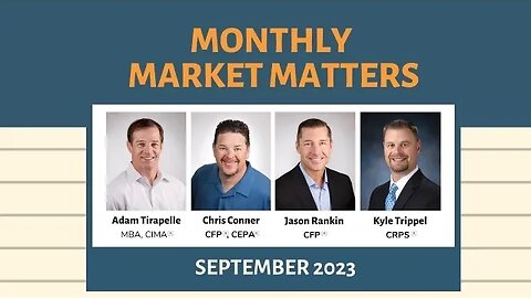 Monthly Market Matters - September 2023