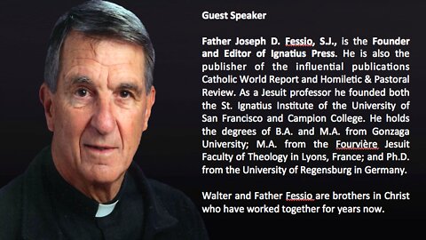 2022 MLK WebCast || Father Joseph Fessio