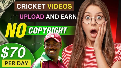 Cricket Videos: Earn $70 Per Day | Upload Your Best Shots!