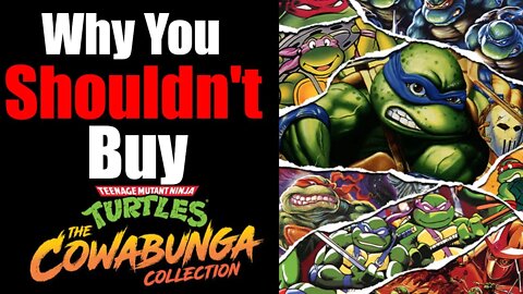 WHY YOU SHOULDN'T BUY! | Teenage Mutant Ninja Turtles Cowabunga Collection (TMNT Review)