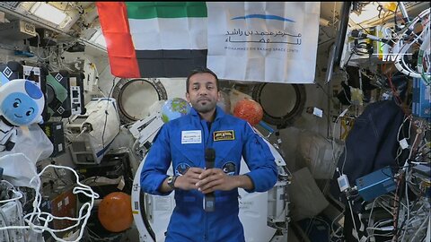 UAE astronaut still adjusting to life in space