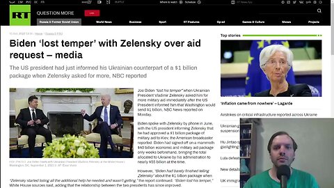 Biden lost his temper with Zelensky over aid package