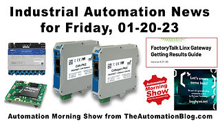 PLCnext, Softing, WWT, Anybus, ESD, CAN, Rockwell and more news today on the Automation Morning Show