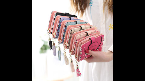 Wallet for Women Leather Credit Card Holder Slim Zipper Clutch Purses Money Organizers Cell Pho...