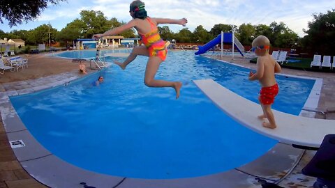 Slide and Diving Board in 3D and Virtual Reality