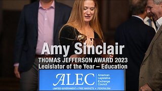 Amy Sinclair ALEC Legislator of the Year Award for Education