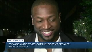 Dwyane Wade to be Marquette University's 2022 commencement speaker