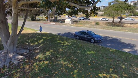 Blasian Babies DaDa Tests Skydio 2+ Drone GPS Beacon Motion Track, Smooth Mode On, Shuffle Enabled