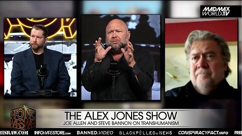 Alex Jones And Steve Bannon Do The Deep Dive On AI