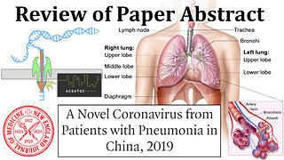 Review of Abstract of Main Paper on COVID-19 "Virus" Isolation