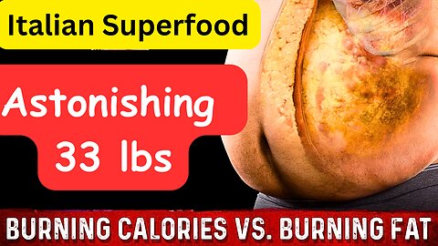 🔥Effortlessly Melted Away an Astonishing 33 lbs 🔥Burning Calories vs. Burning FAT Calories