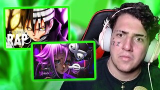 2 em 1 | Death The Kid (CHRONO) & Eu Não Sei Lidar Com Isso (SHINY) Soul Eater | REACT - léo muriel