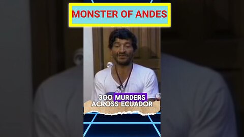 MONSTER OF ANDES. UNKNOWN QUESTIONS!
