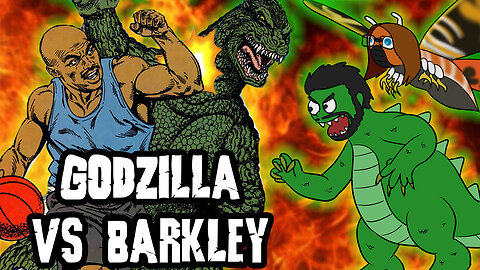 Godzilla vs. Barkley Comic - Castzilla vs. The Pod Monster