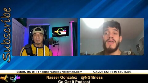 Episode 77 - Mens Health and Fitness with special guest Nasser Gonzalez