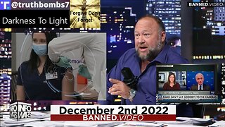 12/5/2022 ALEX JONES WAS RIGHT! More Covid Shots Are Now Called For