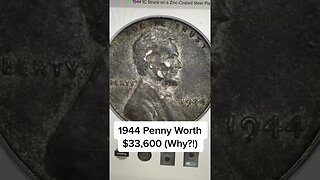 THE $33,000 PENNY FROM 1944: VALUABLE PENNY WORTH MONEY