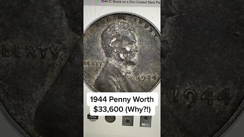 THE $33,000 PENNY FROM 1944: VALUABLE PENNY WORTH MONEY
