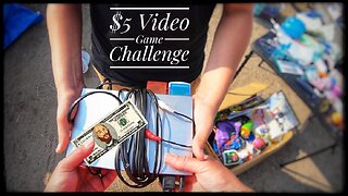 $5 Dollar Video Game Challenge!! (Live Video Game Hunting)