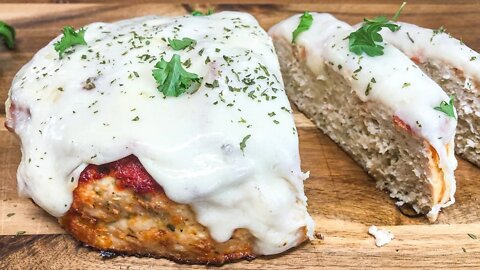 CHICKEN PARMESAN MEATLOAF RECIPE | Cook With Me | Catherine's Plates