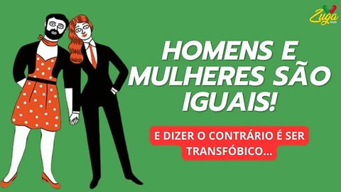 Homens e Mulheres são IGUAIS? Zuga React