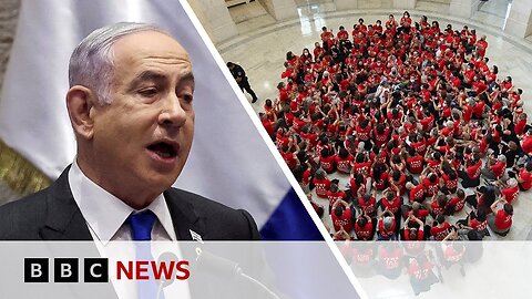 Israel's Benjamin Netanyahu faces 'day of rage' in Washington, protesters say | BBC News| A-Dream ✅