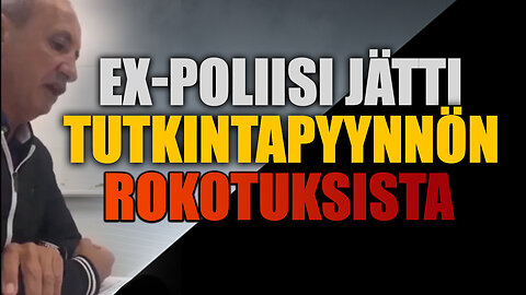 Ex-poliisi jätti tutkintapyynnön rokotuksista – Mark Sexton - Rapsodia.info -tulkkaus