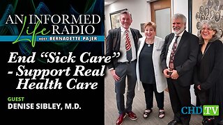 End "Sick Care" – Support Real Health Care