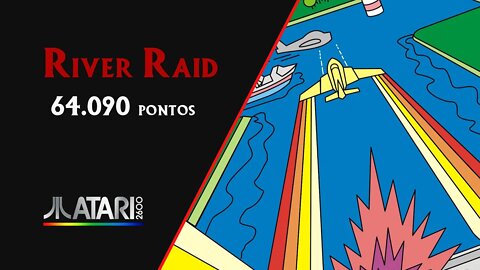 RIVER RAID (1982) | ATARI 2600 | 64.090 PONTOS