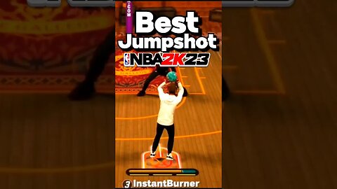 Best JUMPSHOT for ANY BUILD NBA 2k23 #instantburner