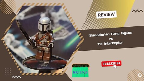 Lego Star Wars Mandalorian Fang Fighter vs TIE Interceptor REVIEW! set 75348 - 957 pcs