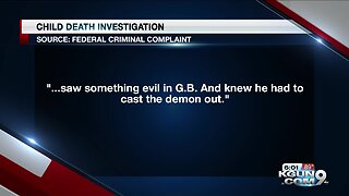 Demonic claims in child murder case