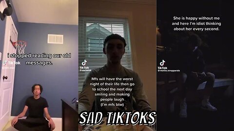 Sad TikTok Compilation #311 that will break your heart💔😭 Part 88
