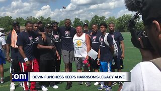Devin Funchess keeps Harrison's legacy alive