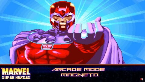 Marvel Super Heroes: Arcade Mode - Magneto