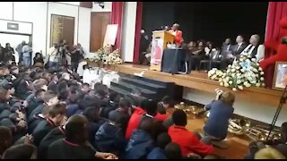 SOUTH AFRICA - Johannesburg - Enoch Mpianzi Memorial Service - Video (ppy)
