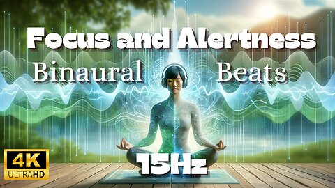 Enhance Focus and Alertness with 15Hz Beta Wave Binaural Beats