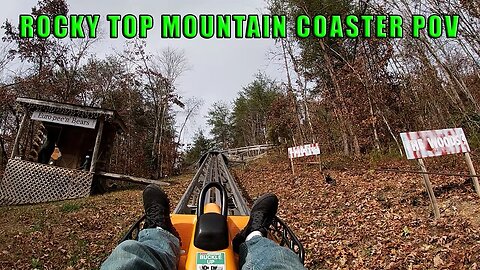 Rocky Top Mountain Coaster POV