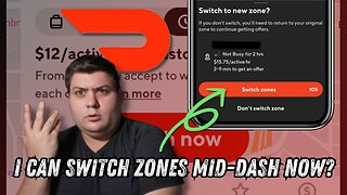 Switching Zones with Earn By Time on Doordash - EVERYTHING You MUST Know!!